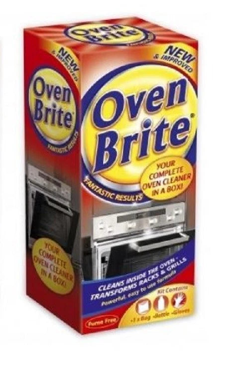 Oven Brite 500ml - Complete oven cleaning kit - Bag, bottle & gloves