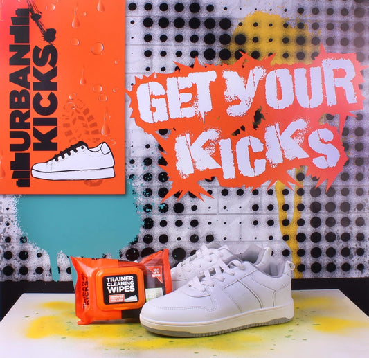 Urban Kicks Plastic Free Wipe For Trainers Clean & Protect Wipes 30Pk