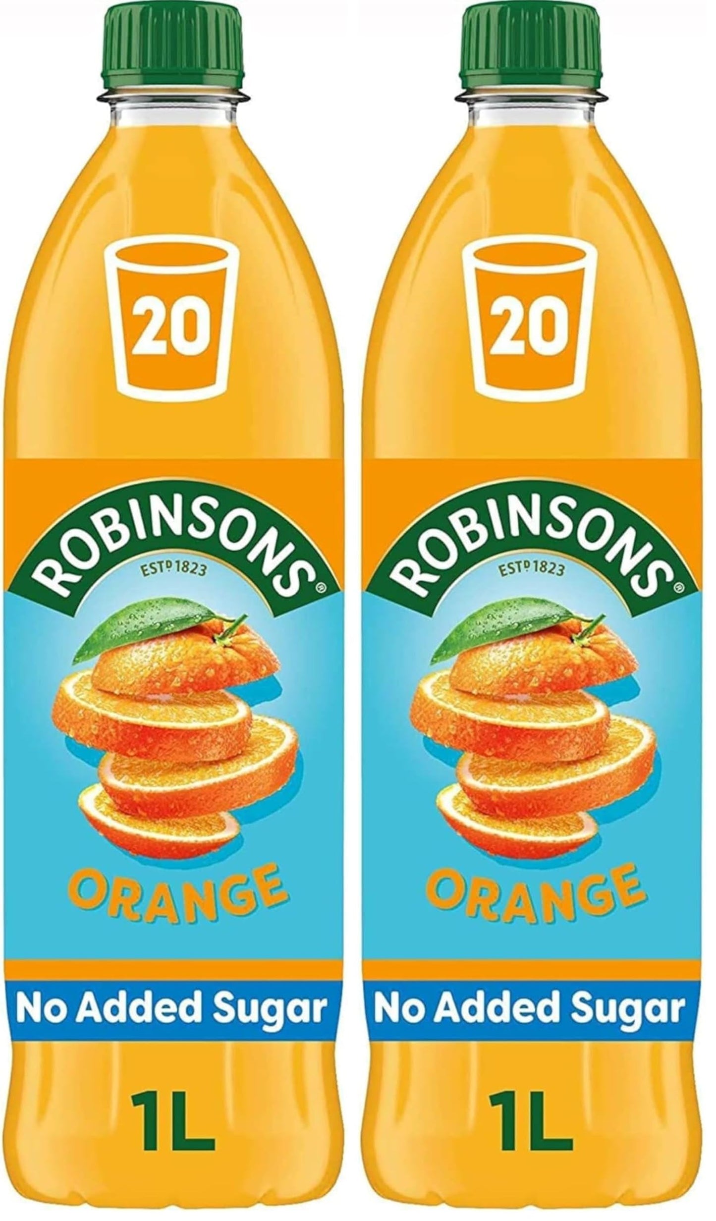 Robinsons Fruit Squash - Low Calorie - Double Strength - Orange 1.75 Litre